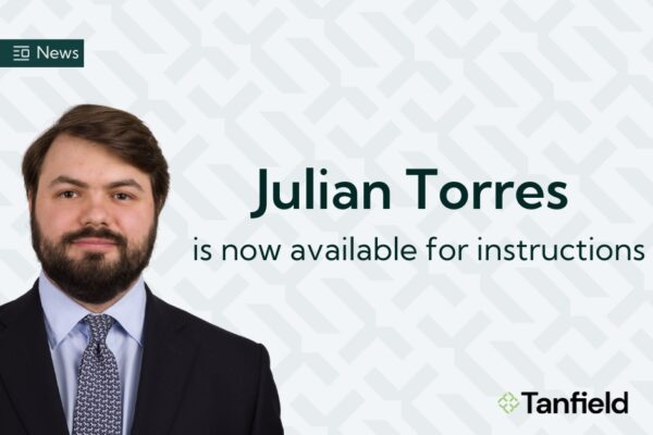 Julian Torres is now available to take on instructions