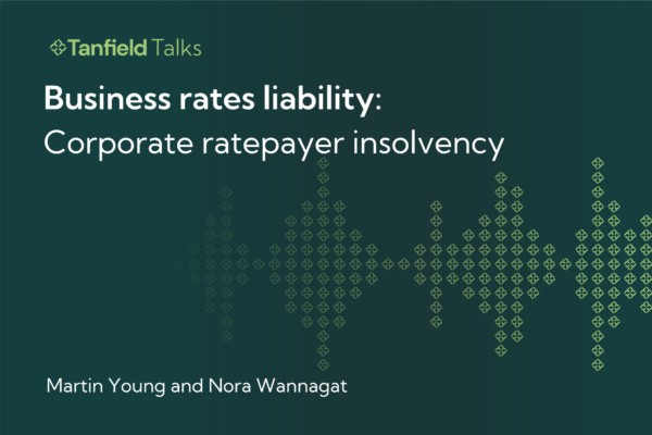 Business rates liability: corporate ratepayer insolvency