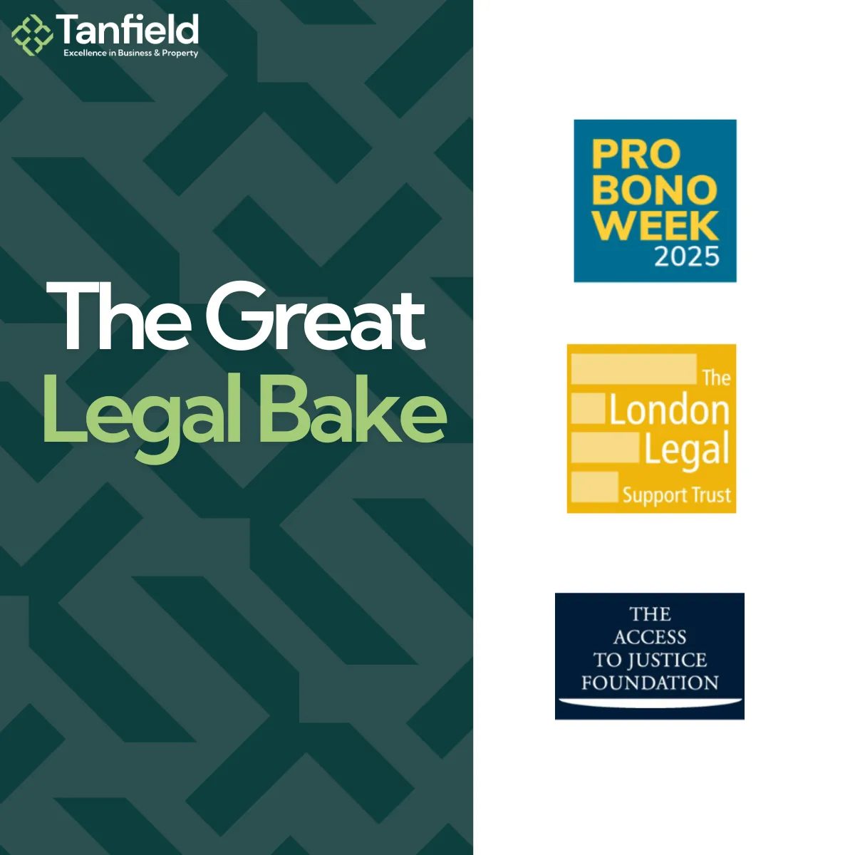 Tanfield participates in the Great Legal Bake 2025