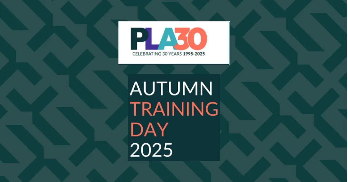 Christopher Heather KC and Ceri Edmonds speaking at PLA Training Day on 12th November 2025