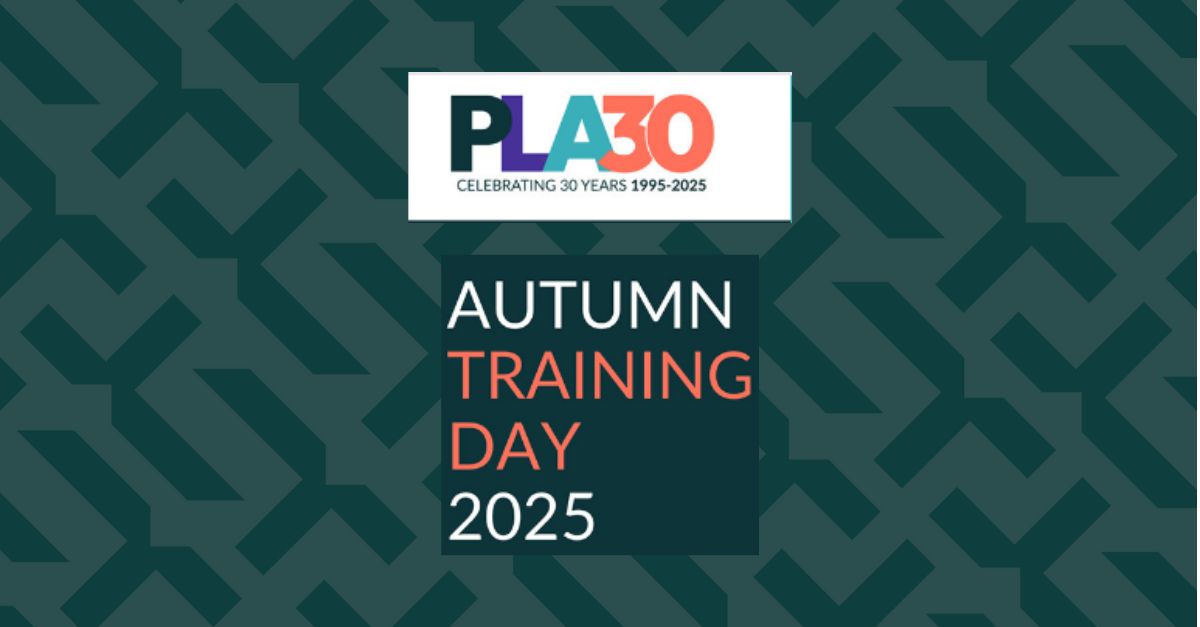 Christopher Heather KC and Ceri Edmonds speaking at PLA Training Day on 12th November 2025