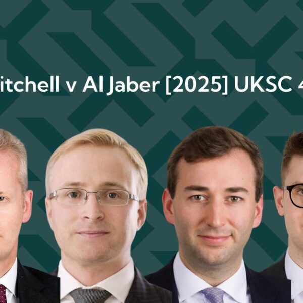 The Lawyer’s Top 10 appeals of 2025 – Philip Rainey KC, Marc Glover, Andrew Martin and Sami Allan appear in the important new Supreme Court decision on equitable compensation and vendor’s liens