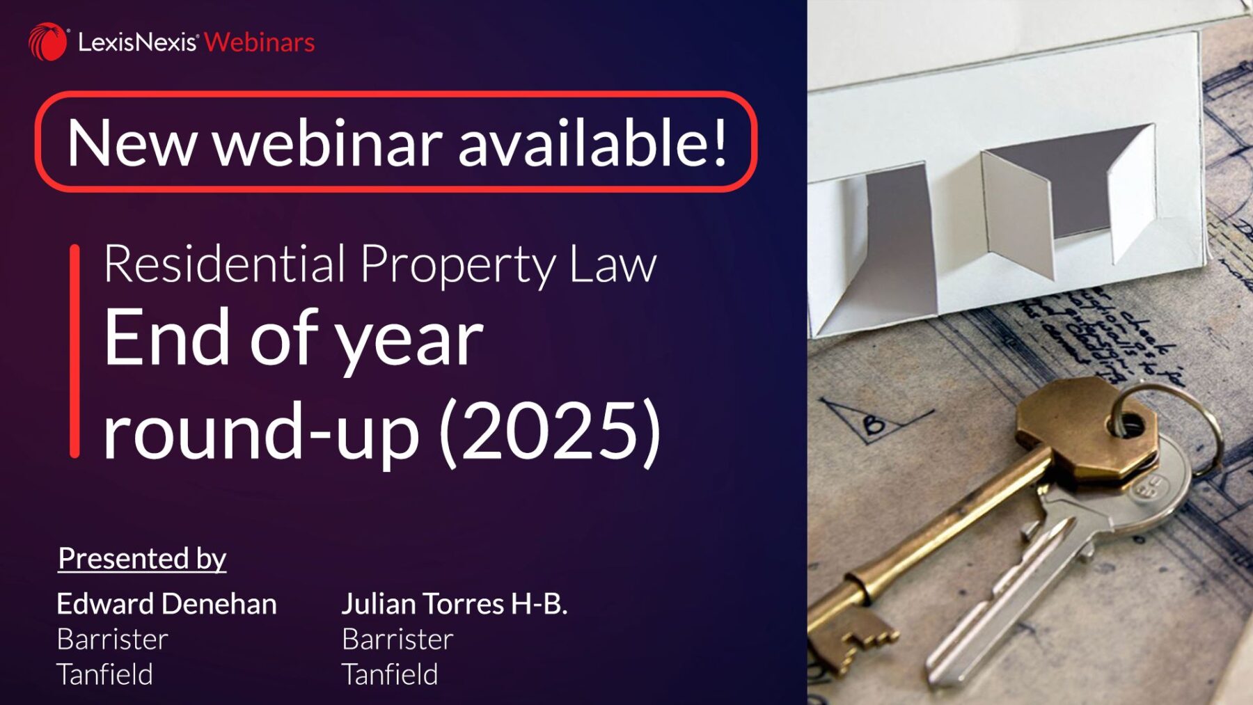 LexisNexis Webinar Residential Property Law: End of Year Round-Up 2025