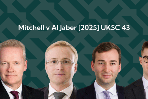The Lawyer’s Top 10 appeals of 2025 – Philip Rainey KC, Marc Glover, Andrew Martin and Sami Allan appear in the important new Supreme Court decision on equitable compensation and vendor’s liens.