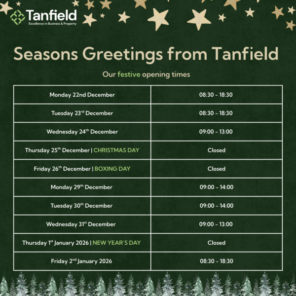 Festive season opening hours