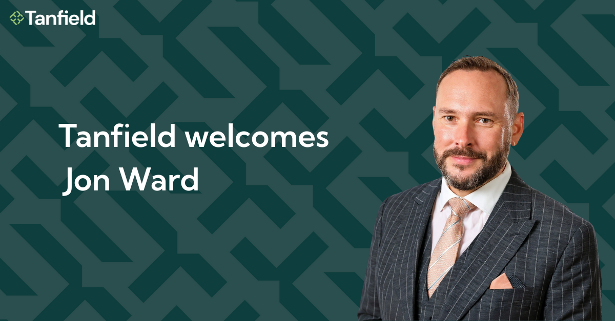 Tanfield announces the arrival of Jon Ward