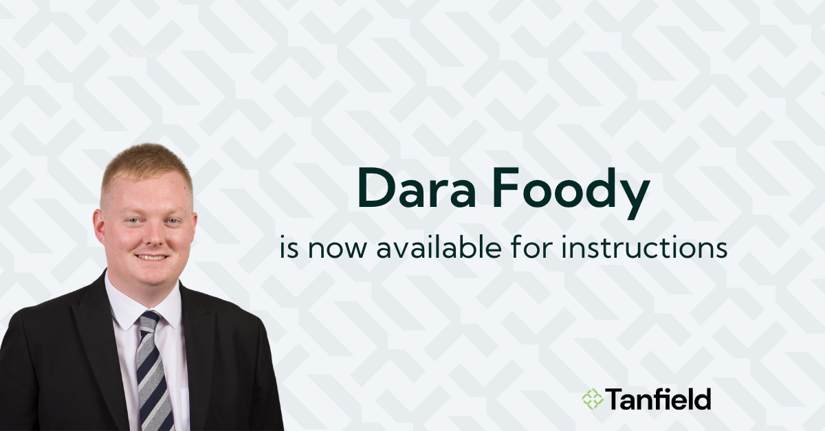 Dara Foody is now available to take on instructions