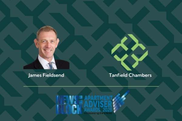 Double success for Tanfield at the Apartment Adviser Awards 2026