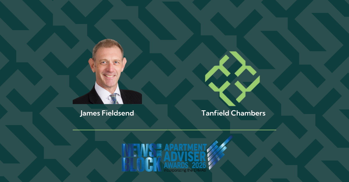 Double success for Tanfield at the Apartment Adviser Awards 2026