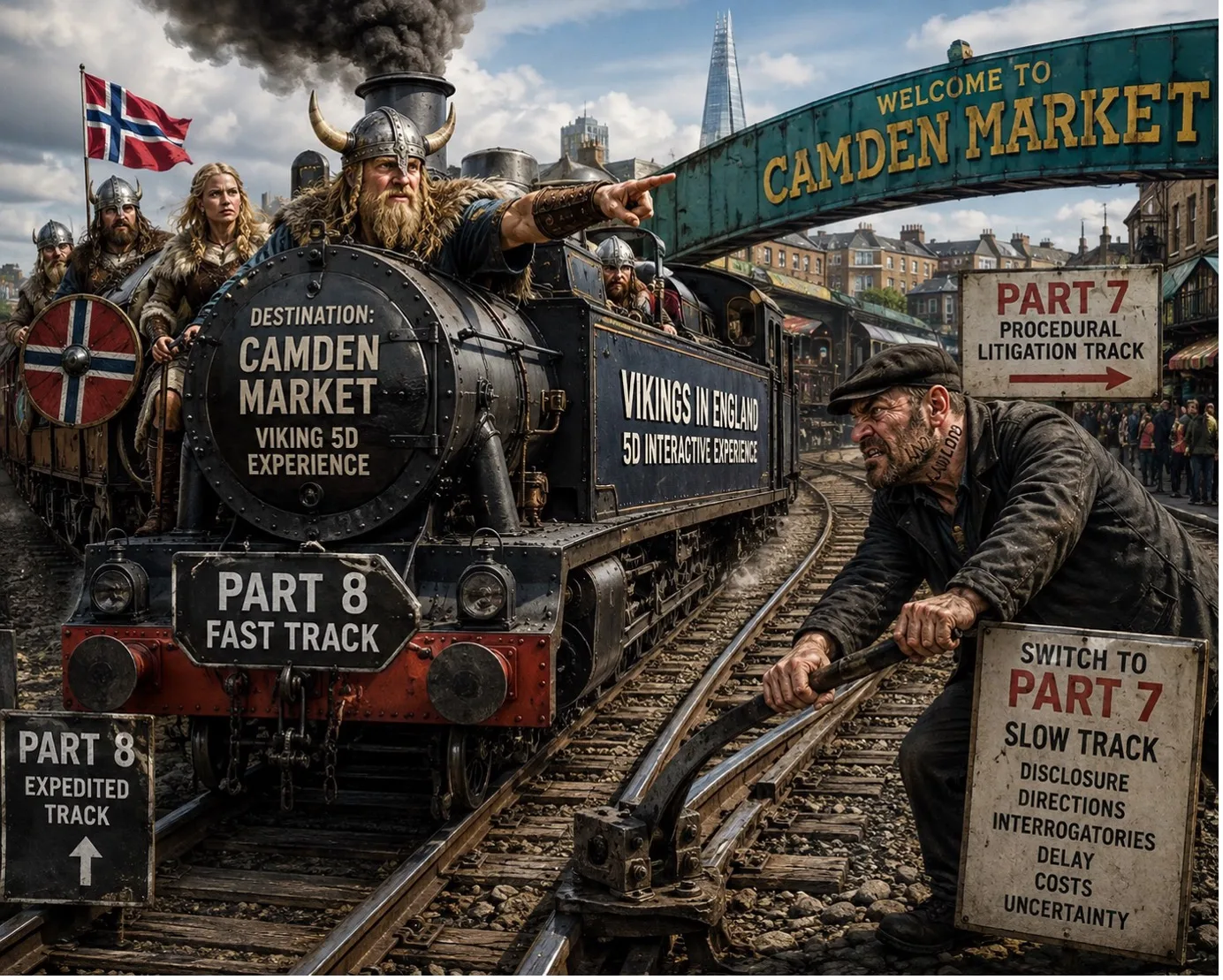 How not to conduct a Viking raid – Important High Court Guidance on Part 8 or Part 7